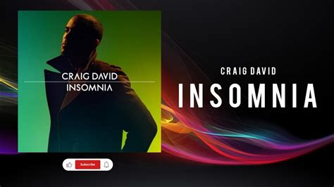 Insomnia Craig David 🎼 Viral Trending Music Youtube