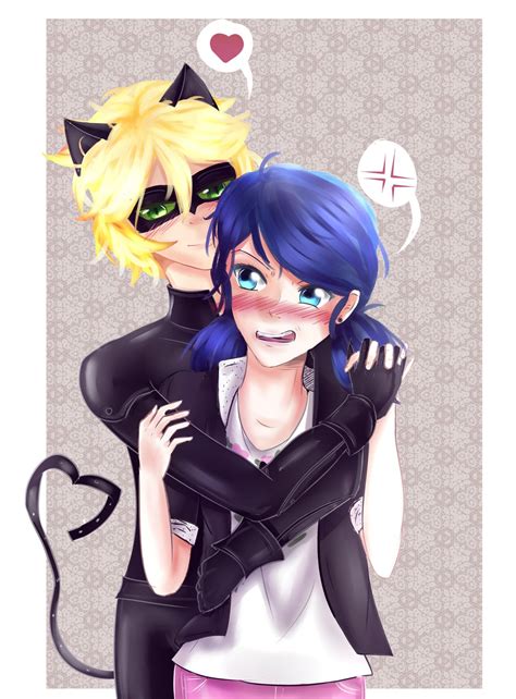 Fan Art Miraculous Ladybug Marichat By Yuminaerwen Mlb Lip Gloss