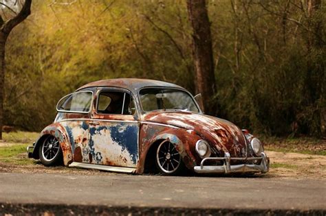 20 Best Photos Of Volkswagen Beetle Rat Rods With Patina Look On The