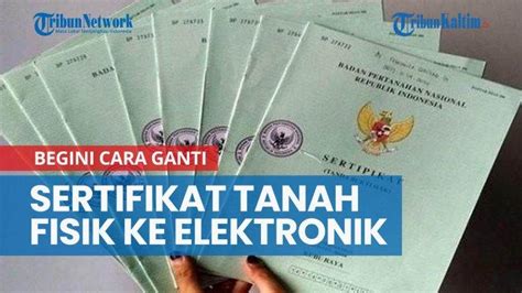 News Video Begini Cara Ubah Sertifikat Tanah Konvensional Ke Sertifikat