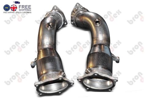 Sports Catalytic Converter For Porsche 957 Cayenne Turbo S 48i V8 550