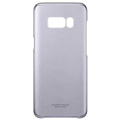 Samsung Galaxy S8 Clear Cover Ef Qg955cb Black