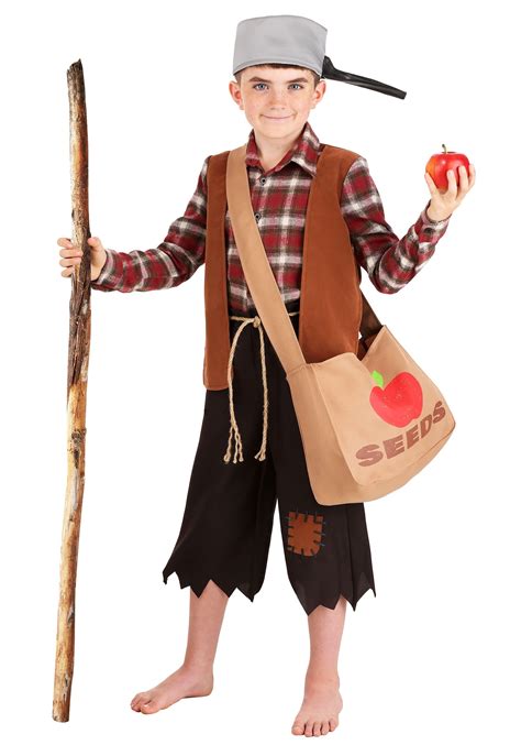 Johnny Appleseed Costume For Boys