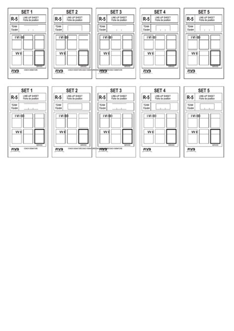 Best Printable Volleyball Lineup Sheet Dans Blog