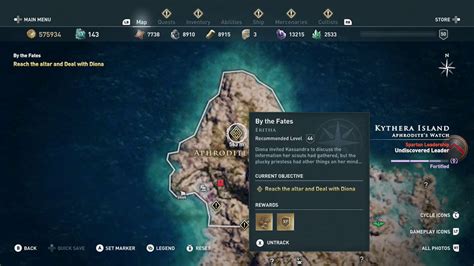 Diona Cultist Map Location Assassins Creed Odyssey Walkthrough Youtube