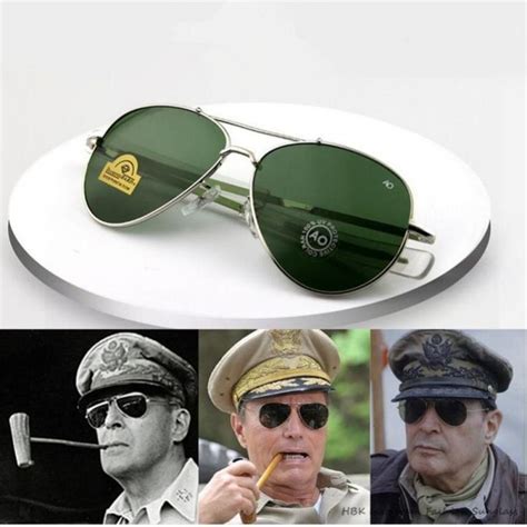 Vintage Aviation Sunglasses Men 2018 High Quality American Army Military Optical Ao Sun Glasses