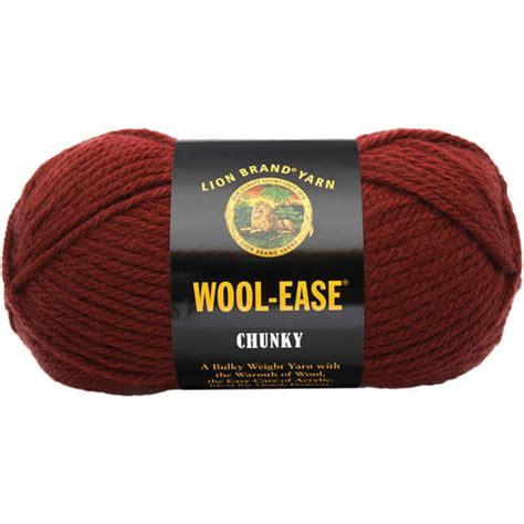 Lion Brand Wool Ease Chunky Yarn