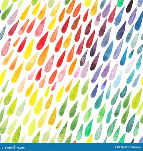 Watercolor Colorful Abstract Background Collection Of Paint Splash