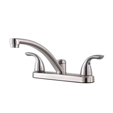 2 handle kitchen faucet home depot. Pfister Pfirst Series 2-Handle Standard Kitchen Faucet in ...