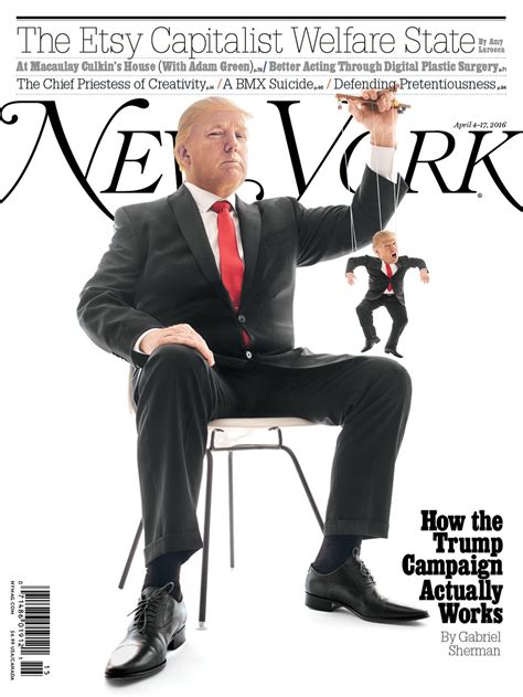 A celebration of creative covers & their ace designers. On the Cover of NYmag: Operation Trump -- New York Media ...
