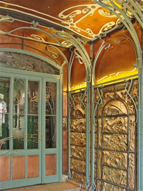 Castel Béranger The First Art Nouveau Building In Paris Walls With