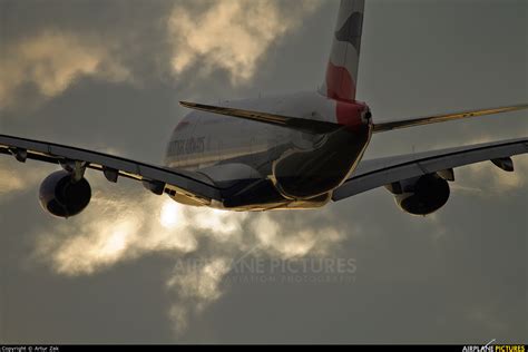 G Xlea British Airways Airbus A380 At London Heathrow Photo Id