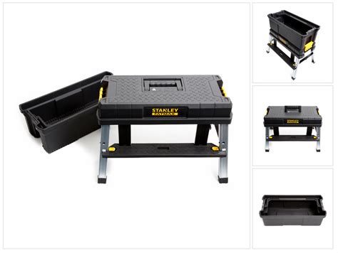 werkzeugbox mit tritt fatmax® tragfähigkeit 150 kg abmaße außen lxbxh 640x296x287 mm