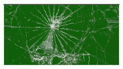 Glass Panel Shatters Green Screen Effect Youtube