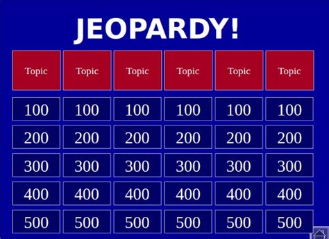 9 Jeopardy Powerpoint Templates Free Sample Example Format Download
