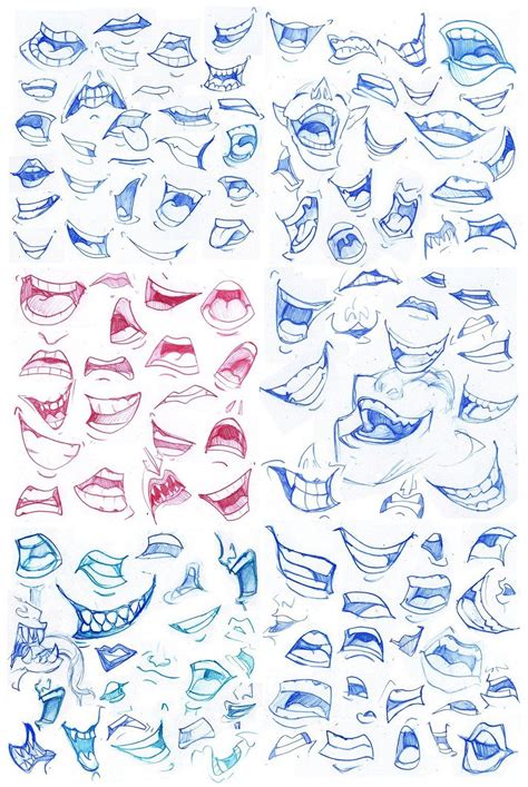 How To Art Mouths Practice 2 By FlyingCarpets Follow The Art