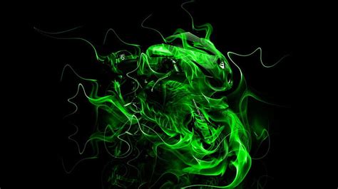 37 Neon Swirl Green Fire Hd Wallpaper Pxfuel