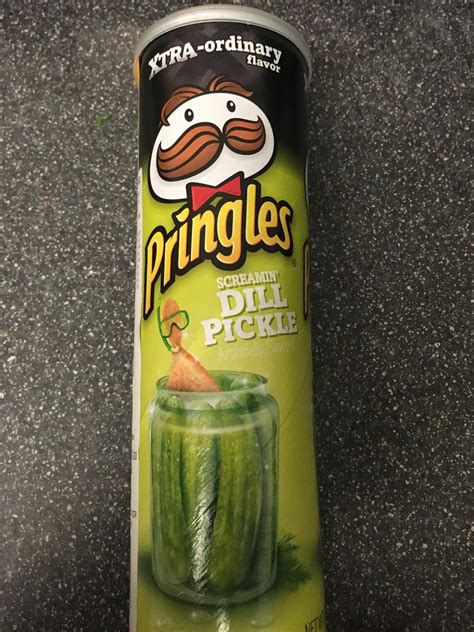A Review A Day Todays Review Pringles Screamin Dill Pickle