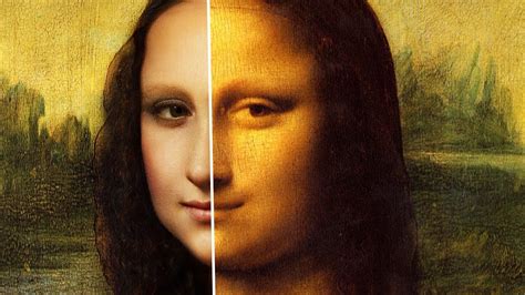 Original Pictures Of The Mona Lisa Rendered Similarly To Renaissance
