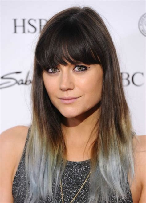 14 Dip Dyed Ends Could You Rock Granny Hair These Grey