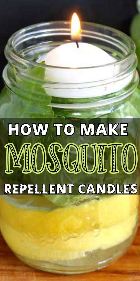 Diy Candles Repel Mosquitoes Naturally Easy Tips To Get Rid Of
