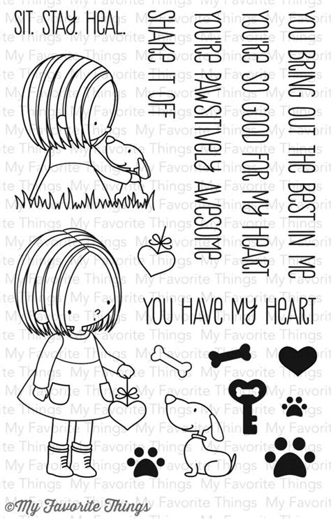 bb you have my heart clear stamps digital stamps digi stamps