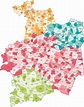 Carte de l'Ille-et-Vilaine - Ille-et-Vilaine carte des villes, communes ...