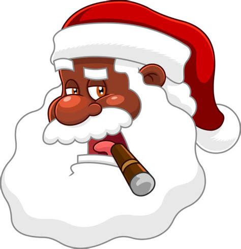 African American Santa Claus Drawings Stock Photos Pictures And Royalty