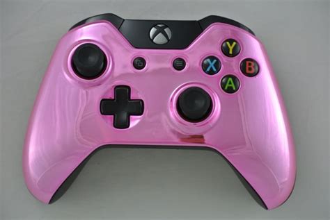 Microsoft Xbox One Wireless Controller Custom Chrome Pink