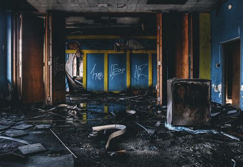 Washed Away Abandoned Building Interior Photograph By Dylan Murphy Fine Art America