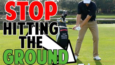 Why Hitting Ground Before Ball Golf