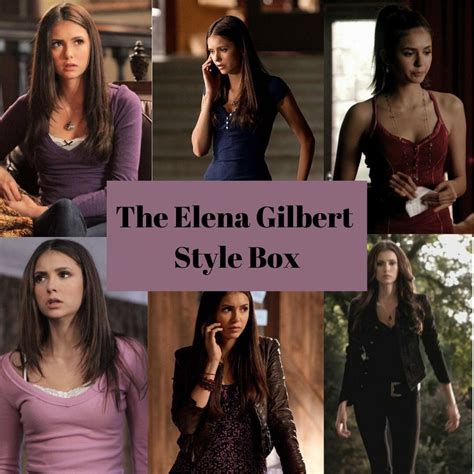 The Elena Gilbert Custom Style Box The Vampire Diaries Etsy Canada