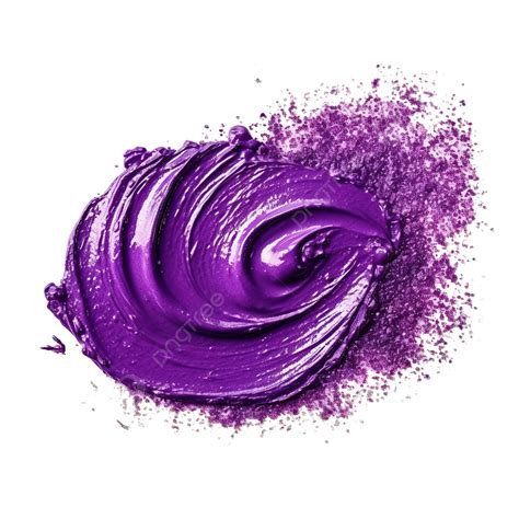 Purple Glitter Brush Stroke Purple Glitter Brushstroke Png