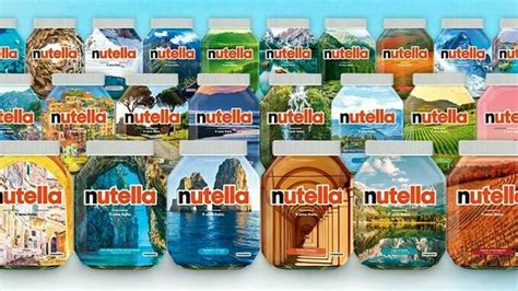Ciao buonasera !!!ma quanto è bello riciclare !! Fvg: le special Edition "Ti amo Italia" di Nutella