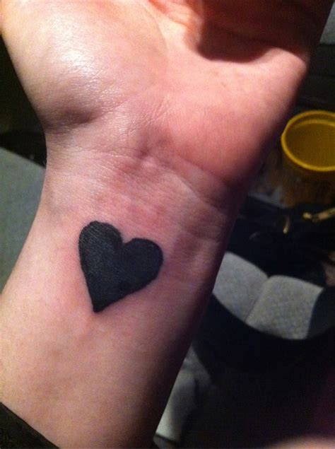 Heart Tattoos On Wrist Designs Ideas And Meaning