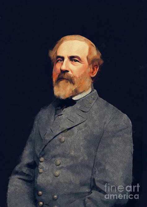 General Robert E Lee Painting By Esoterica Art Agency Fine Art America