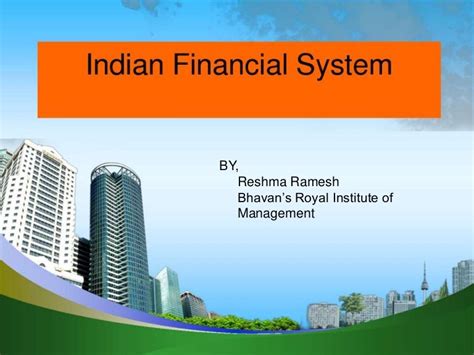 Financial System In India