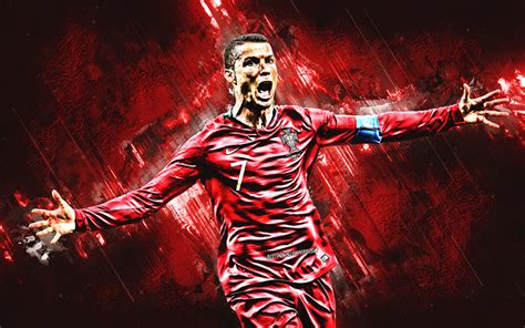 Download Wallpapers Cristiano Ronaldo Portugal National Football Team