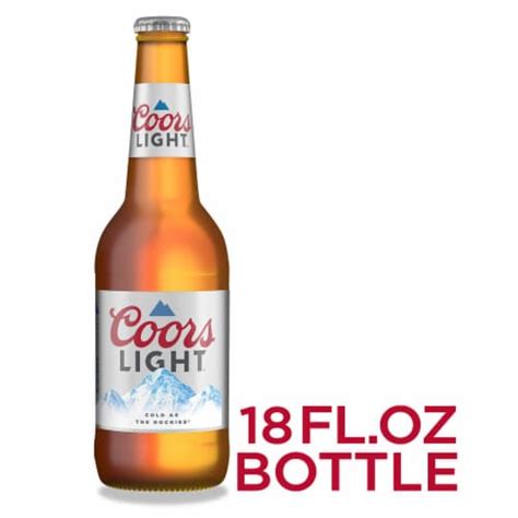 Coors Light American Style Light Lager Beer 18 Fl Oz Qfc