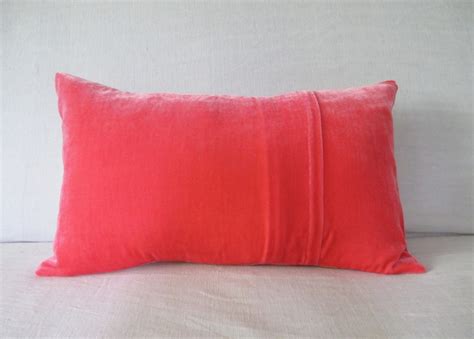 Velvet Soft Peach And Pale Pink Ombre Velvet Pillow Cover Etsy Uk