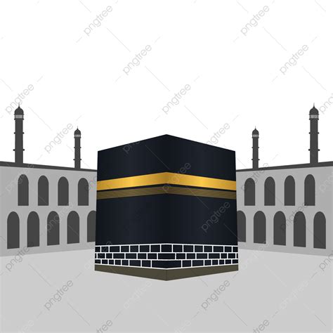 El Diseño De La Imagen Del Vector De Sagry Place Kaaba PNG Santo