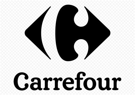 Carrefour Black Logo Hd Png Citypng