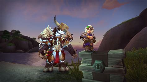 Tauren And Gnomes Heritage Armor And Mount Size Update