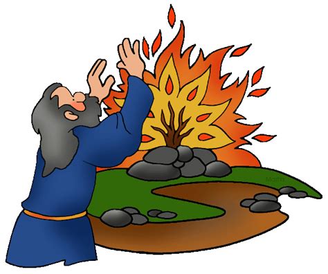 Moses And The Burning Bush Craft Bilscreen