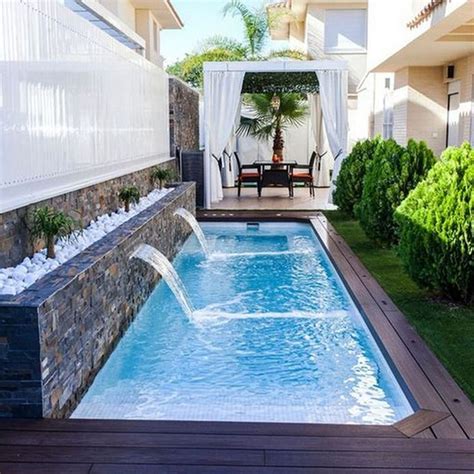 Incredible Swimming Pool Designs Small Yards For Small Space Home