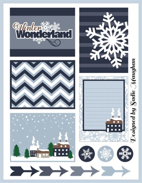 Winter Wonderland Printable