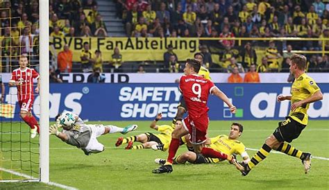 18.30 utc tid i super cup, germany. FC Bayern München gegen Borussia Dortmund: DFL-Supercup ...