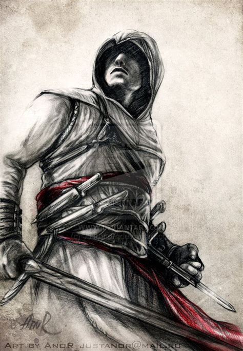Altair Ibn La Ahad By Justanor On Deviantart Assassins Creed Art