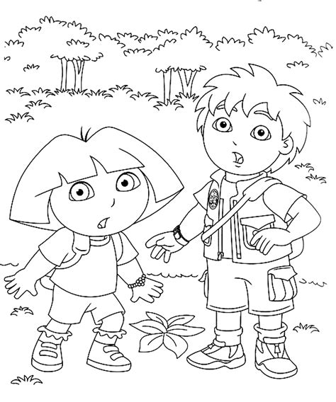 Check out the dora the explorer coloring pages to find out others. Print & Download - Dora Coloring Pages to Learn New Things