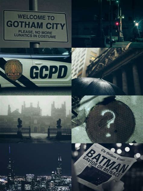 Gotham City Aesthetic